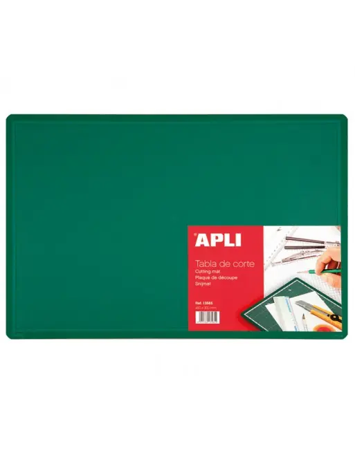 APLI PLANCHA PARA CORTE 30X45CM A-3 VERDE - 13565 Promoción Exclusiva