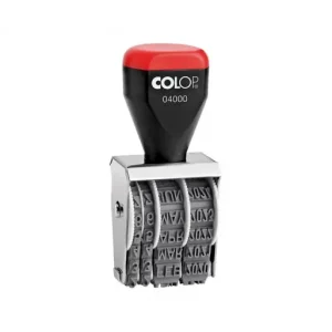 Profesional COLOP FECHADOR 4MM ENTINTADO MANUAL FEC10.4.E - 04000