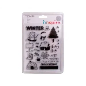 Precio De Oferta INNSPIRO SET SELLOS ACRILICO INVIERNO - 17363
