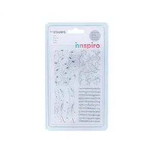 Última Versión INNSPIRO SET SELLOS ACRILICO TEXTURA 3 - 17319