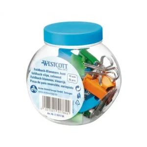 Precio Reducido WESTCOTT BOTE 25 PIEZAS METAL 19MM SURTIDO - E-1071700