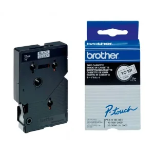 Garantía De Devolución De Dinero BROTHER CINTA LAMINADA 12MMX7.7M NG/TR - TC-101