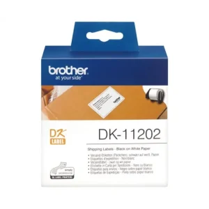 Garantía De Devolución De Dinero BROTHER ETIQUETA DE ENVIO 62X100MM NG/BL - DK11202