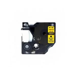 Directo De Fábrica COMPATIBLE DYMO CINTA ROTULAR D1 19 MM X 7 M COLORES NEGRO / AMARILO 45808