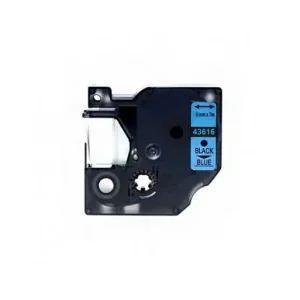 Devolución Gratuita COMPATIBLE DYMO CINTA ROTULAR D1 6 MM X 7 M COLORES NEGRO / AZUL 43616
