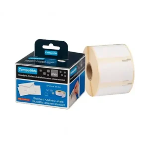 COMPATIBLE DYMO ROLLO DE ETIQUETAS 32X57 MM 1.000 U. 11354 Exclusivo