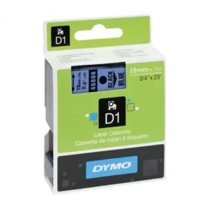 DYMO CINTA D1 19MMX7M NG/AZ 45806 - 45806 / S0720860 Precio Económico