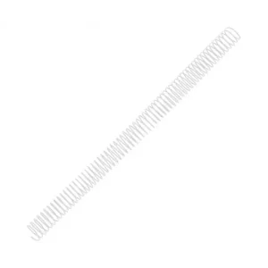 FELLOWES PACK 100 ESPIRALES METALICO BLANCO 20MM - 5113501 Máxima Calidad