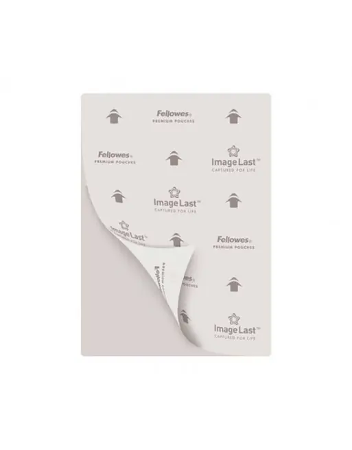 Novedad FELLOWES PACK 25 FUNDAS PLASTIFICACION 125 MICRAS A4 BRILLO - 5396301