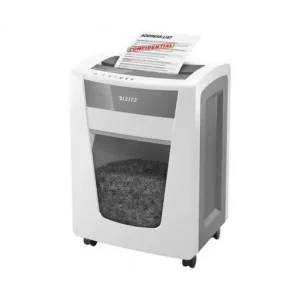 Edición Limitada LEITZ DESTRUCTORA IQ OFFICE PRO - 20 HOJAS - PARTICULAS SEGURIDAD P-4 - 240 MINUTOS - 30 LITROS - 80060000