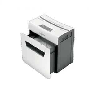 LEITZ DESTRUCTORA IQ PROTECT PREMIUM 4M PERSONAL P5 - 4 HOJAS - MICRO CORTE SEGURIDAD P-5 - 4 MINUTOS - 14 LITROS - 80940000 Hecho A Mano