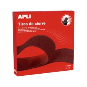 APLI CINTA VELCRO 2CMX25M NEGRO - 17018 Popular