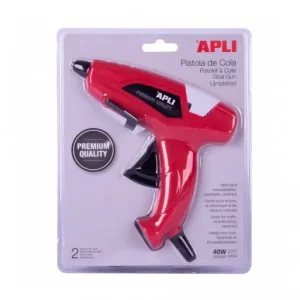 APLI PISTOLA TERMOFUSIBLE PARA BARRAS DE SILICONA 11MM 40W - 13942 Precio Económico