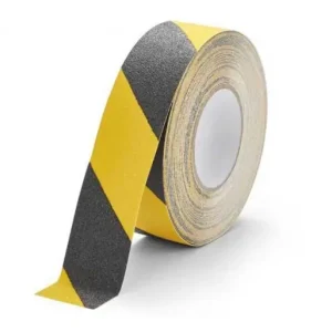 Liquidación DURABLE CINTA ANTIDESLIZANTE ADHESIVA GRIP 50MM AMARILLO Y NEGRO - 1083130