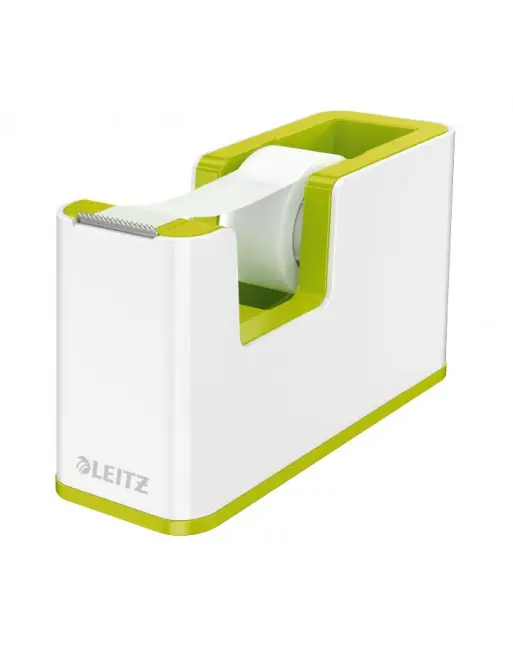 Envío Internacional LEITZ PORTARROLLOS DISPENSADOR CINTA ADHESIVA WOW DUAL BLAN/VE - 53641064