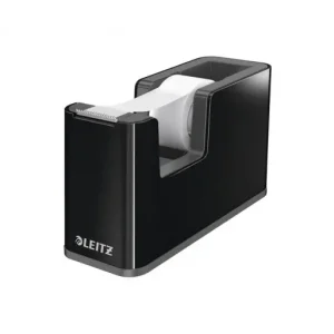Oferta Flash LEITZ PORTARROLLOS DISPENSADOR CINTA ADHESIVA WOW DUAL NEGRO/ANTRA - 53640095