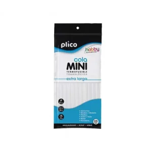 PLICO 25 BARRAS COLA SILICONA TERMOFUSIBLE BLANCA EXTRA LARGAS 20CM - 1647 Garantía Incluida