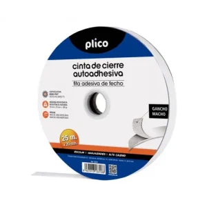 PLICO CINTA AUTOADHESIVA VELCRO 20MMX25M MACHO - 13316 Certificado