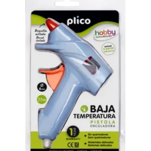 PLICO MINI PISTOLA SILICONA BAJA TEMPERATURA 25W - 1650 Liquidación