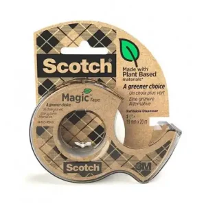 SCOTCH MINI PORTARROLLOS DISPENSADOR CINTA ADHESIVA ECOLOGICO - 9-1920D Liquidación