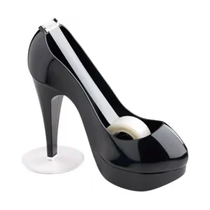 Envío Internacional SCOTCH PORTARROLLOS DISPENSADOR CINTA ADHESIVA ZAPATO NEG +1ROLLO CINTA 19MMX8.9M - BSHOE-810D