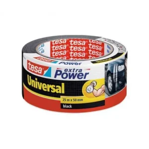 TESA CINTA AMERICANA EXTRA POWER UNIVERSAL 25M NEGRA Original