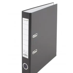 Nueva Colección A - SERIES ARCHIVADOR PALANCA FORRADO EN PAPEL A4 50MM CARTON NEGRO AS1543