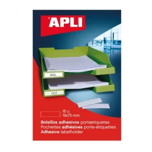APLI 16 BOLSILLO AUTOADHESIVO 19X75 TRANSPARENTE 2615 - 02615 Imprescindible (Must-Have)