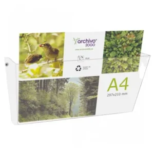 ARCHIVO2000 PORTAFOLLETOS MURAL CON 1 COMPARTIMENTOS A4 HORIZONTAL ID 65004 CS TP Precio Rebajado