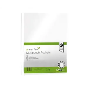 Mejor Calidad ASERIES CAJA 100 FUNDAS POLIPROPILENO FOLIO 16 TALADROS 50 MICRAS - AS0763