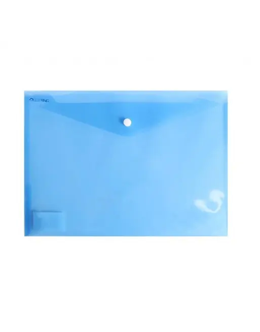 BLUERING 12 SOBRES BROCHE POLIPROPILENO A4 AZUL TRANSPARENTE 5999093852540 Oferta