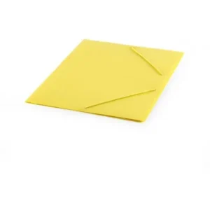 Directo De Fábrica BLUERING CARPETA PLASTICO SOLAPAS Y GOMAS FORMATO AMARILLO GUMAPPVCSARDB