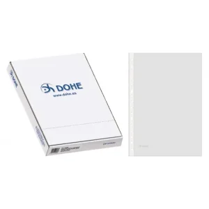 Oferta Flash DOHE 100 FUNDAS MULTITALADRO PREMIUM CRISTAL 235 X 330 FORMATO FOLIO - 90584