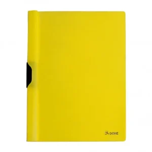 Oferta Limitada DOHE 8 DOSSIERES CLIP AMARILLO 230 X 310 FORMATO A4 - 90417