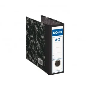 DOHE ARCHIVADOR DE PALANCA 75MM SIN RANURA 1/4 NATURAL JASPEADO CANTONERA METALICA - 9118 Devolución Gratuita