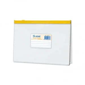 DOHE BOLSAS ZIPPER EXPANDIBLE AMARILLO 250 X 182 X 30 FORMATO A5 APAISADO - 91202 Bestseller