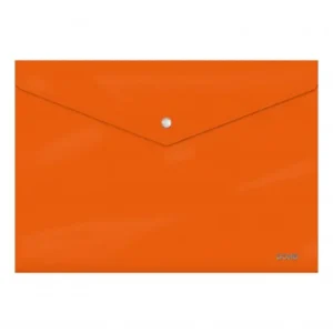 Compra Ahora DOHE SOBRES BROCHE POLIPROPILENO CRISTAL OPACO HQ 360 X 255 FORMATO NARANJA - 91457