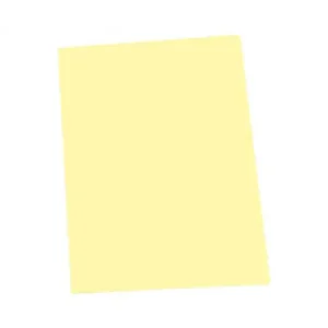 Última Versión ELBA 50 SUBCARPETA FOLIO 180GR PASTEL AMARILLO - 400040605