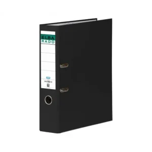 Pedido Al Por Mayor ELBA ARCHIVADOR PALANCA RADO CHIC PVC FOLIO 80MM NEGRO - 100022674