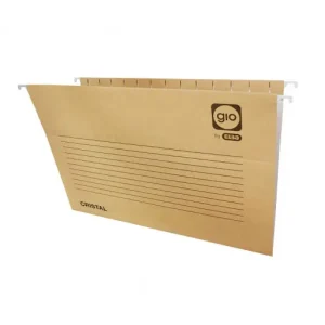 Nueva Colección ELBA PACK 10 CARPETA COLGANTE FOLIO VISOR SUPERIOR KRAFT LOMO V - 400021821