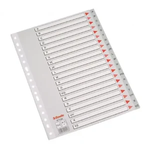 Oferta Flash ESSELTE ABECEDARIO INDICE A-Z GRIS - 47138