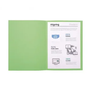 Envío Internacional EXACOMPTA 100 SUBCARPETA FOREVER 220GR VERDE - 410004E