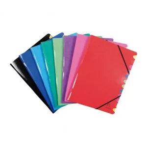 Nuevo Modelo EXACOMPTA 8 CLASIFICADOR IDERAMA A4 12 SEPARADORES SURTIDO - 541229E