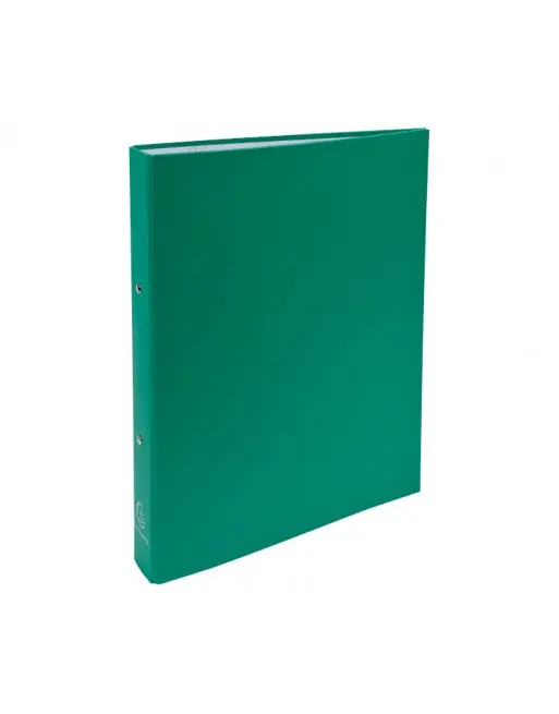 EXACOMPTA CARPETA A4 POLIPROPILENO FORRADA 2 ANILLAS DE 30 MM VERDE - 54373E Venta Final