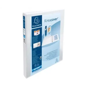 EXACOMPTA CARPETA CANGURO 4 ANILLAS DE 16 MM. A4 BLANCO - 51840E Original