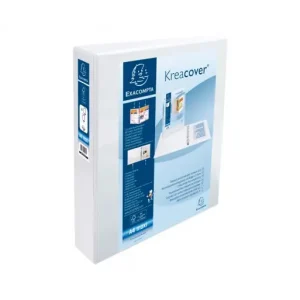 Precio De Fábrica EXACOMPTA CARPETA CANGURO 4 ANILLAS DE 40 MM.A4 BLANCO - 51843E