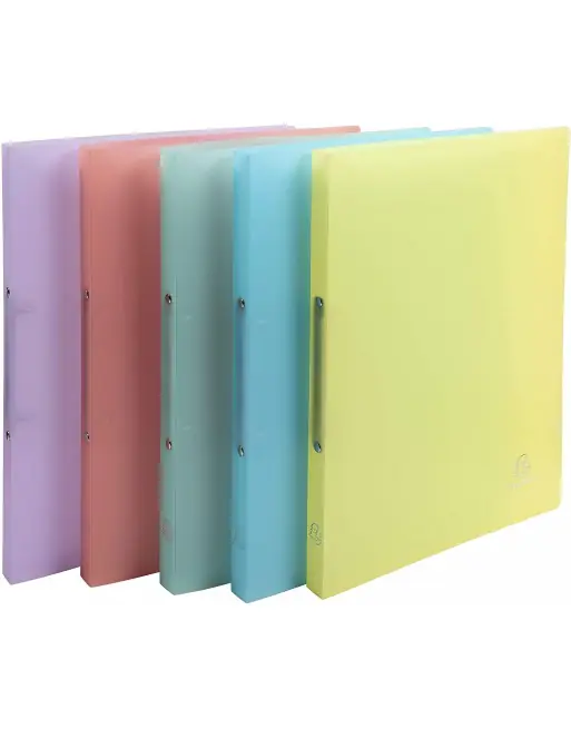 EXACOMPTA CARPETA DE 2 ANILLAS 15 MM A4 CHROMALINE PASTEL 54170E Precio Rebajado