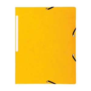 EXACOMPTA CARPETA GOMAS SIN SOLAPAS AMARILLO - 55419E Ordena Ya