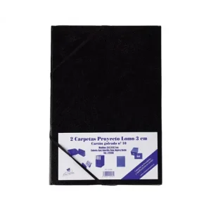 FABRISA CARPETA PROYECTO GOFRADO 30MM FOLIO NEGRE - 22034 Promoción Exclusiva