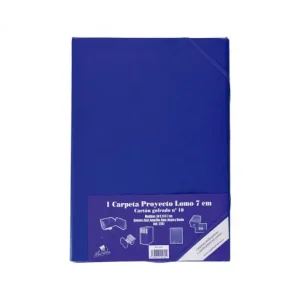 FABRISA CARPETA PROYECTO GOFRADO 50MM FOLIO AZUL - 22051 Ordenar Ahora Mismo